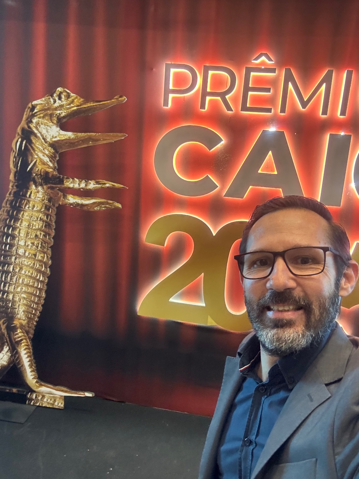 Rodrigo Vaz no Prêmio Caio 2025